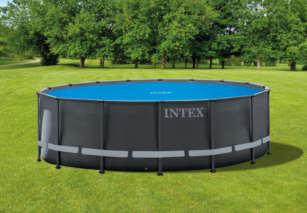 Intex Solar Pool Cover - Easy Set® & Frame Zwembad Ø 488 cm — afbeelding 6