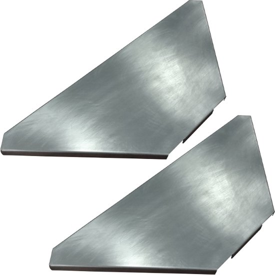 Gieanoo Drijvende planken, 60 cm massief eikenhout, rustieke