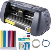Snijplotter - Vinyl Snijder - Snijmachine - Plotter Machine - 800 mm per seconde - 14 Inch - Zwart