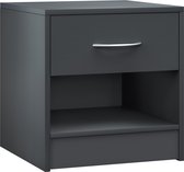 Table de Chevet Casaria - Tiroir Bois 41x39x28cm - Wit