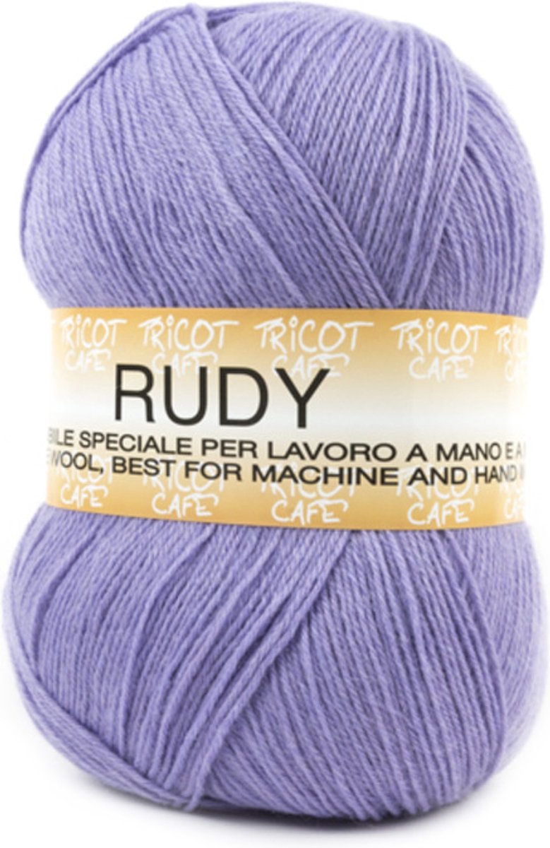 Tricot Cafè Tricot Café Rudy Warm en zacht garen van een wol-acrylmengsel ideaal voor alle soorten breiwerk Naaldmaat: 3 50 4 00 250gr Paars 28 139 28