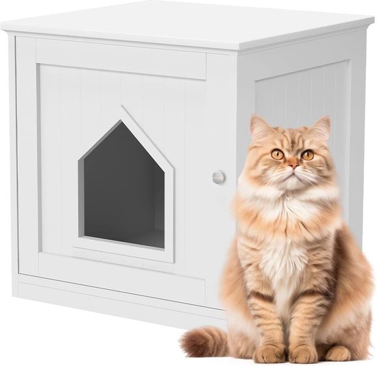 Weerbestendig Kattenhuis voor Buiten - Waterdicht en Comfortabel Huisdierhuis voor de