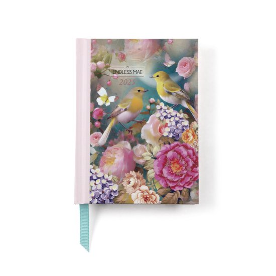 Foto: Endless mae 2025 mini agenda floral majesty 12 maanden