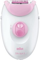 Braun Silk-épil 3 81663311 épilateur 20 pince(s) Blanc, Rose