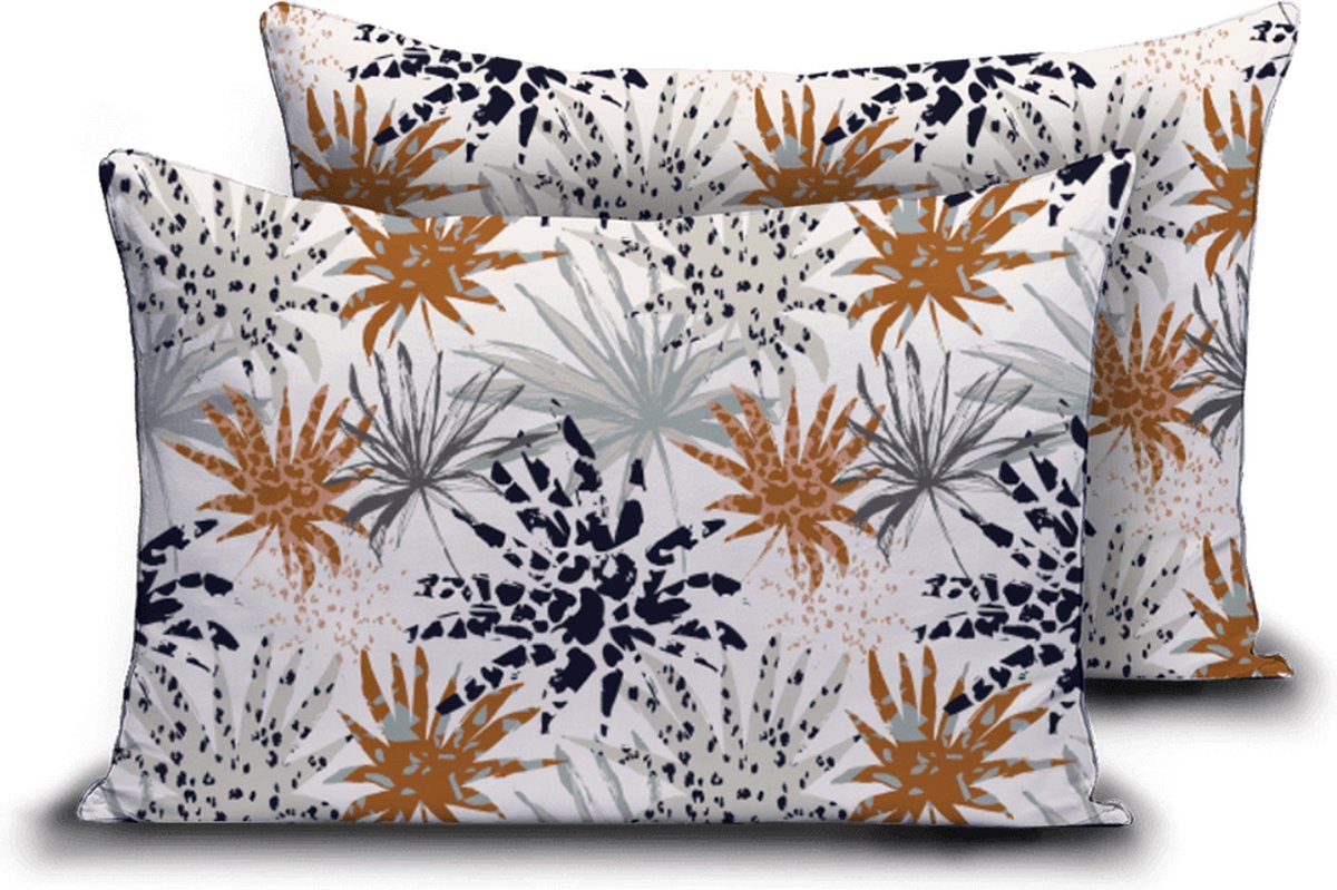 Zelesta Everyday Design Kussenslopen Jungle Vibe - Kussenslopen 60 x 70 set van 2