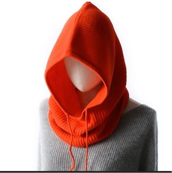 Limited Edition Stijlvolle Herfst Winter 100% Zuivere Australische Merinowol Multifunctionele Capuchon Sjaal