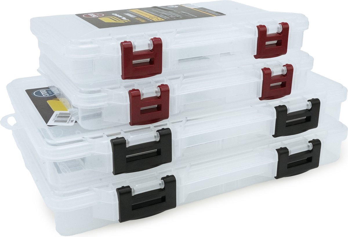 Plano Prolatch 2+2 set - Opbergbox - Tacklebox - Viskoffer - Sorteerdoos