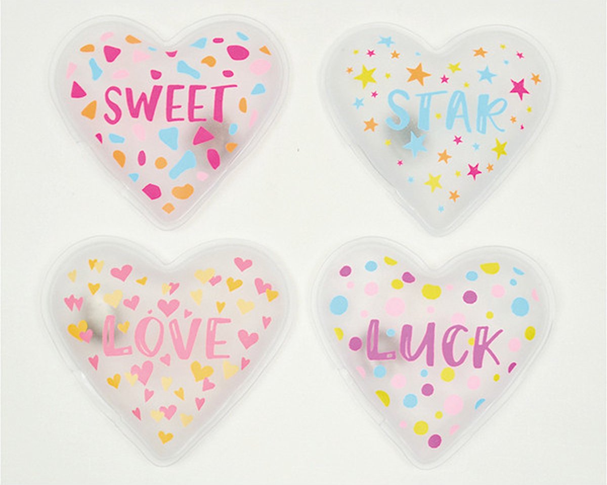 Goedkoopste Herbruikbare Hand- en/of Zakwarmers Love set 4 stuks