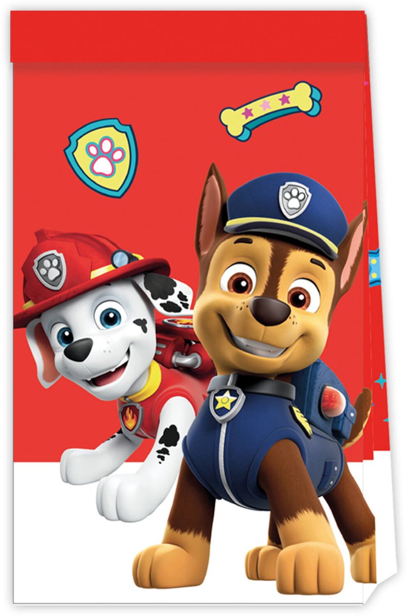 PAW Patrol Uitdeelzakjes, 4st.