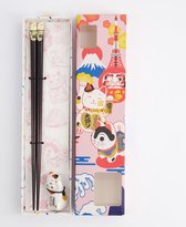 XLIUAX 2 paar kattenpootjes eetstokjes, Cat Paw Chopsticks