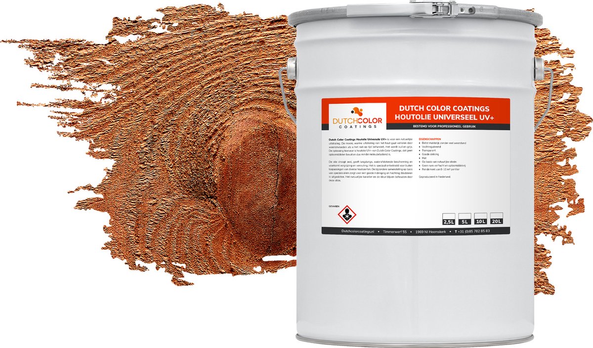 DCC Houtolie Universeel UV+ - 5L - Teak
