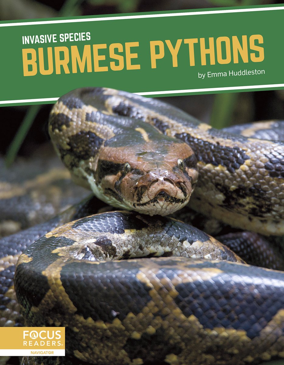 Invasive Species- Burmese Pythons van Emma Huddleston