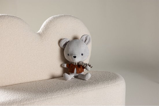 Kids bank voor kinderen teddy wit. van Merkloos — afbeelding 3