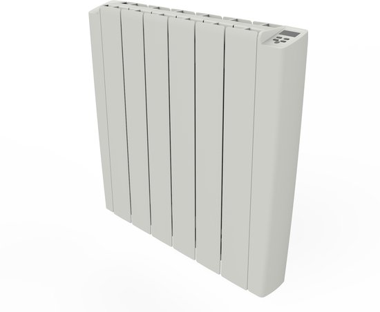 Muur Radiator ELEKTRISCHE RADIATOR MUUR ALUMINIUM MET STEKKER EN AFSTANDSBEDIENING ...
