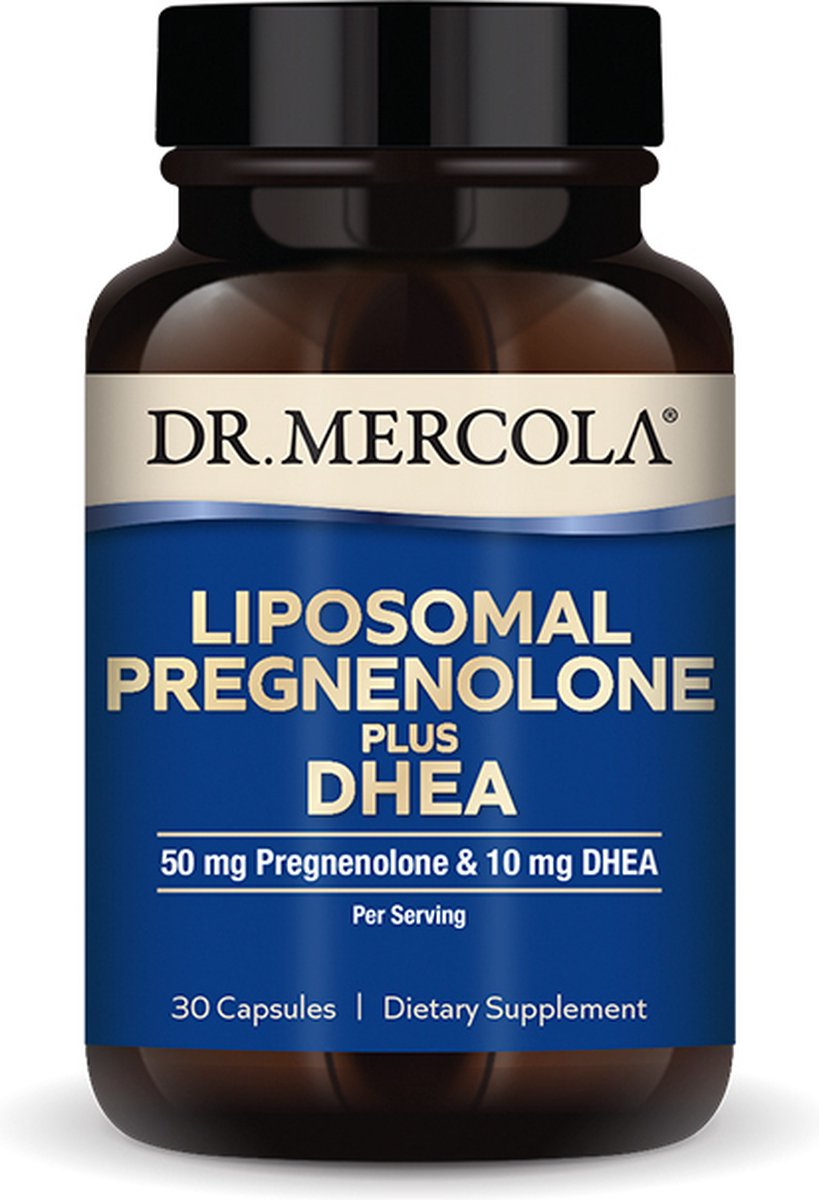 Goedkoopste Dr. Mercola - Liposomal Pregnenolone plus DHEA - 30 capsules