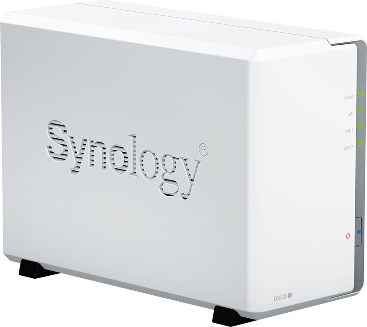 Synology DS223j - NAS - 2 bays - 0TB - Wit — cadeau in Elektronica - foto 2