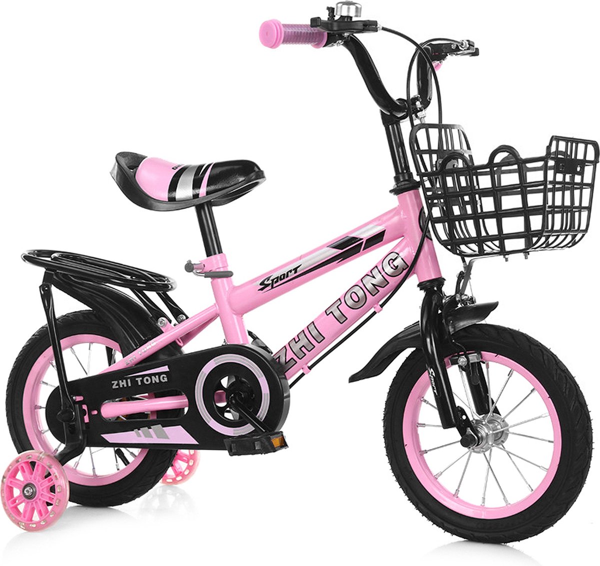 2 Pièces Roue D'Entraînement Universelle à Vitesse Variable pour Vélo - Réglable pour Enfants - Compatible 16 à 22 Pouces (Noir 2 Pièces Roue D'Entraînement Universelle à Vitesse Variable pour Vélo - Réglable pour Enfants - Compatible 16 à 22 Pouces (Noir