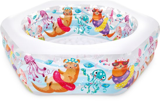 Intex Happy Otter Opblaaszwembad - 191 x 178 x 61 cm