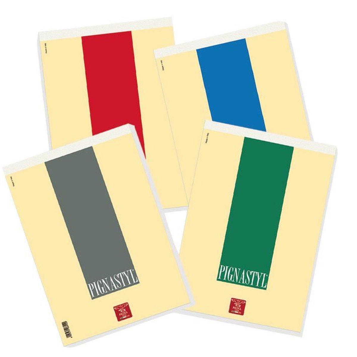 Pigna 0213748BI schrijfblok & schrift A4 70 vel Meerkleurig