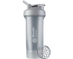 BlenderBottle BlenderBottle ® Classic Loop Pro 820 ml GRIJS Shakebeker Shaken zonder klonten en zonder te lekken!