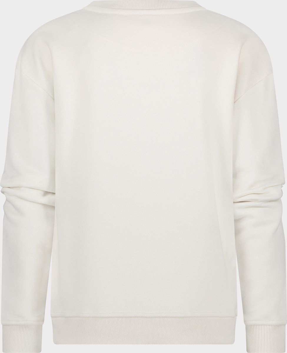 Poederbaas Womens Arty Sweater Wit