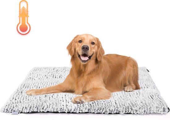 Nobleza 2D3 - Vetbed - Tapis chauffant - L - pour chiens et chats - 115x70cm - Grijs