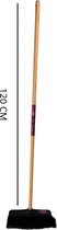 Synx Tools Balai d'intérieur ECO avec manche en bambou 120 cm