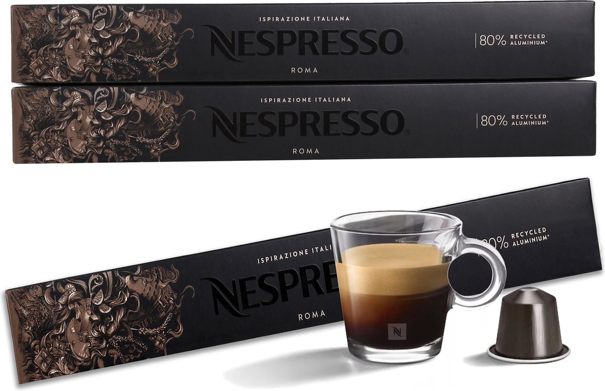 Koffie met smaakcapsules Koffiecapsule ISPIRAZIONE ROMA NESPRESSO