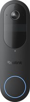Reolink 2K 4MP Batterij Videodeurbel, 2-Band Wi-Fi,180 graden uitzicht, Persoons/verpakking detectie, Tweewegaudio, met 1:1 Hoofd-aan-teen zicht, Niet Inclusief bel