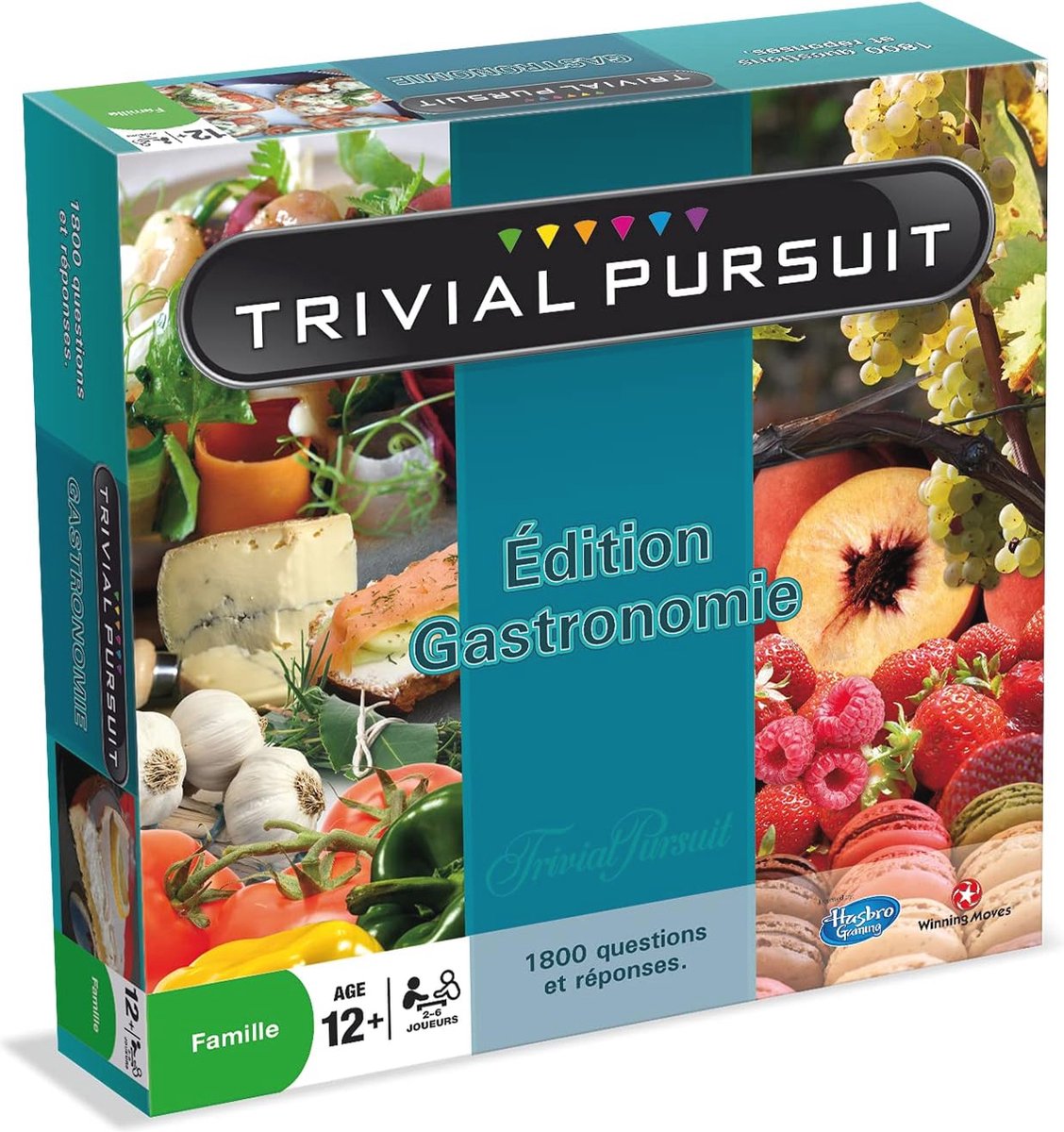 Trivial Pursuit Gastronomie Spel - Test Je Kennis Over Voeding en Koken