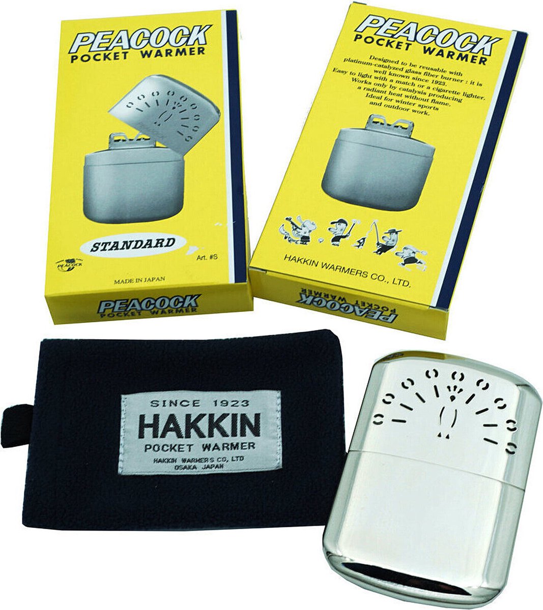 Goedkoopste Peacock Benzine Handwarmer