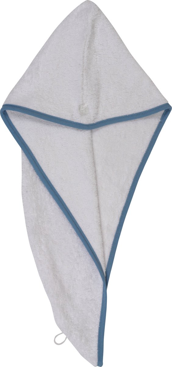 Betully® Haarhanddoek - 1 stuks - Sneldrogend - 21x60cm - 100% katoen badstof - Hoofdhanddoek -Hair Towel-Tulband - Wit