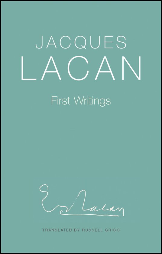 First Writings - cover