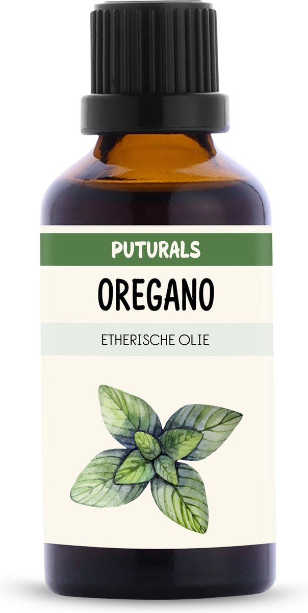Goedkoopste Puturals Oregano Olie 100 Biologisch - 50ml - Puur en Vegan - Oregano Olie voor Huid, Haar en Aromatherapie