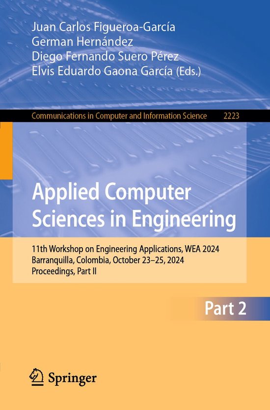 Springer Nature Proceedings Computer Science 2 - Applied Com ... - cover
