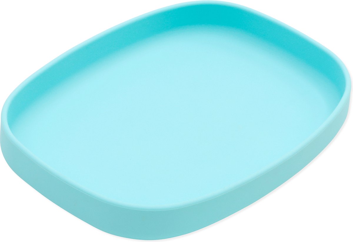 Goedkoopste Bumkins - Siliconen tray bord met zuignap - Blauw