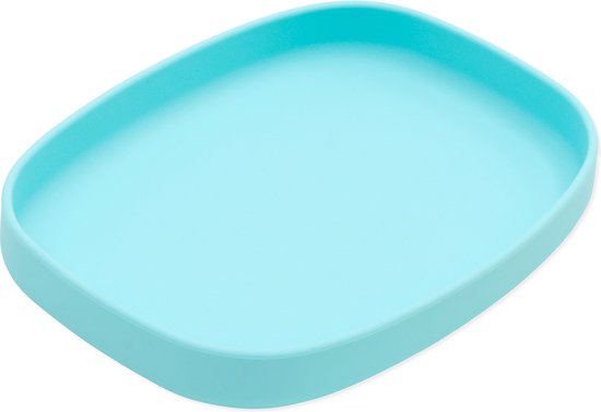 Bumkins - Siliconen tray bord met zuignap - Blauw