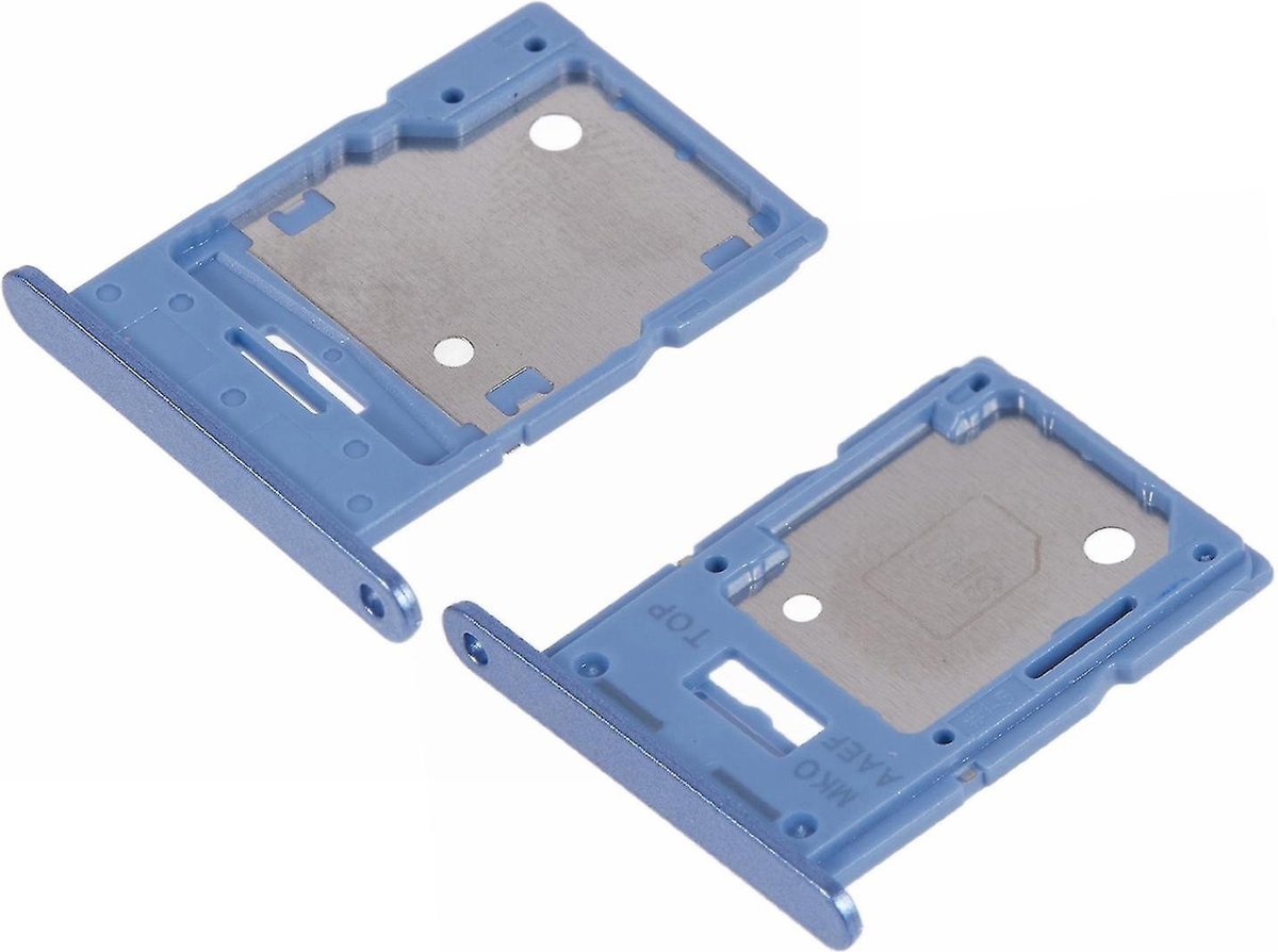 Voor Samsung A15 5G A156 Simkaart houder Blauw