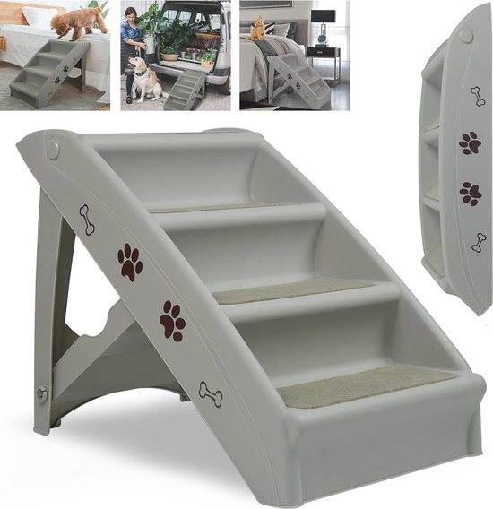 Opvouwbare Hondentrap Auto - De Perfecte Instaphulp voor Uw Hond