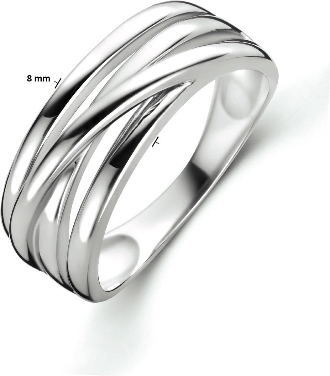 Gerhodineerd Zilver Ring 1334744