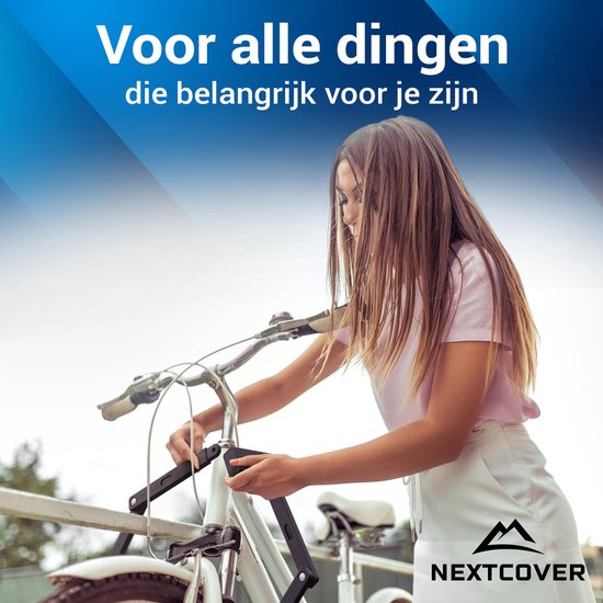 NEXTCOVER® vouw fietsslot - Het origineel - met SteelSecure technologie en 3 sleutels - Robuust fiets slot van koolstofstaal - Vouwslot met houder, hoge veiligheid fietssloten van NEXTCOVER® — afbeelding 5