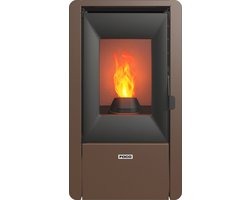 Foco Smart mod 6 pellet kachel Zwart