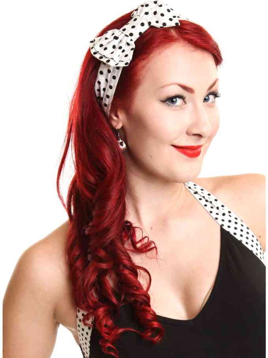 Rockabella - BOW Haarband - Wit