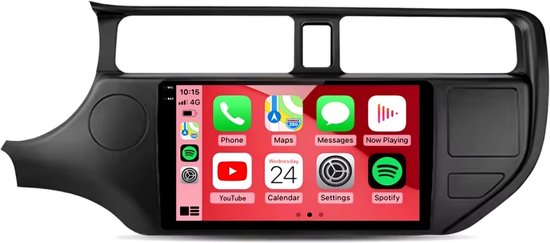 Einbaurahmen für DIN Autoradio in Kia Rio (ab