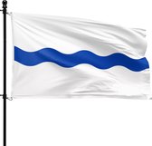 VlagDirect - Drapeau Beek - Drapeau de la commune de Beek - 90 x 150 cm.
