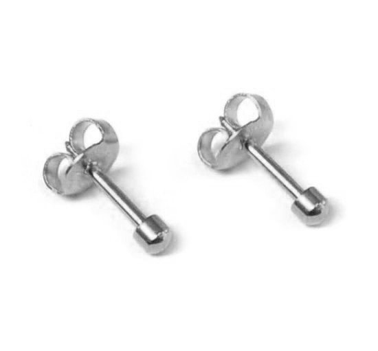 Boucles d'oreilles en acier inoxydable avec zircone cubique de 3 à 8 mm avec tige en zircone cubique ronde à 6 broches pour oreilles sensibles hypoallergénique - France Boucles d'oreilles en acier inoxydable avec zircone cubique de 3 à 8 mm avec tige en zircone cubique ronde à 6 broches pour oreilles sensibles hypoallergénique - France