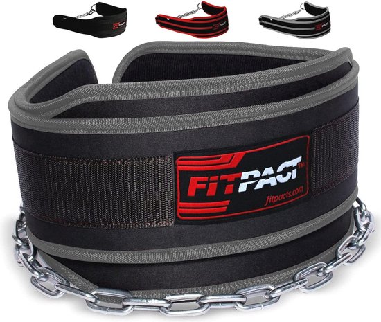 Dip Belt | Duurzame Dipgordel met Stalen Ketting voor Extra Gewicht