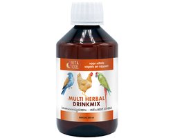 Vita Vogel Multi Herbal Drinkmix - Vogelsupplement - 250 ml