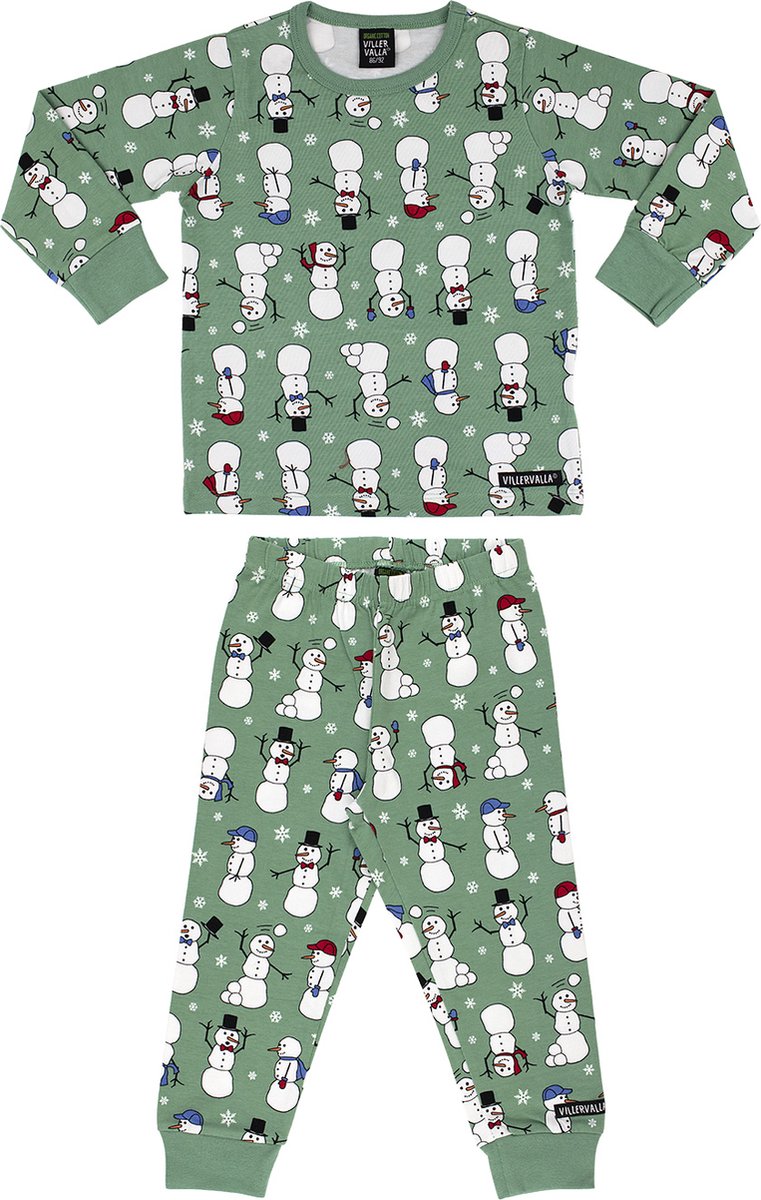 PYJAMAS SET - SAGE - 122/ 128