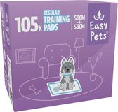 Easypets Puppy Training Pads - 105 stuks - Zindelijkheidstraining - Hondentoilet - 58 x 58 cm